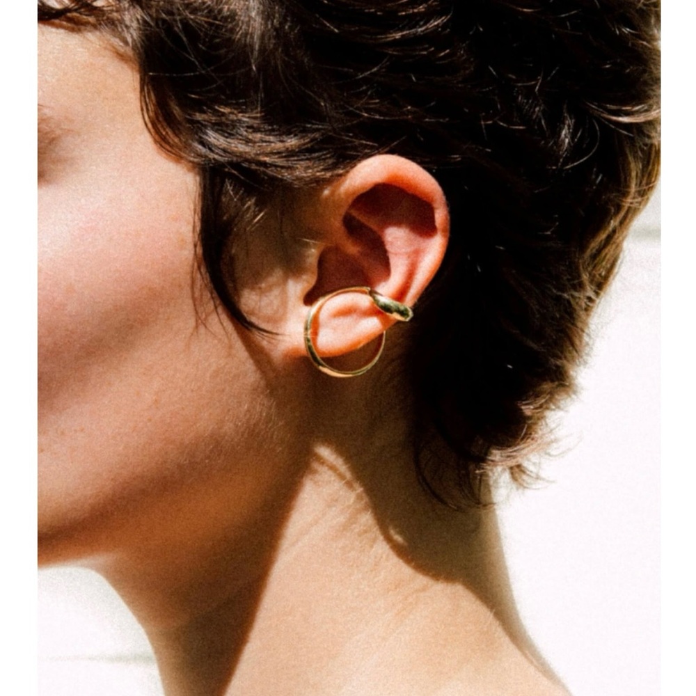 Elegant Gold Hoop Earrings